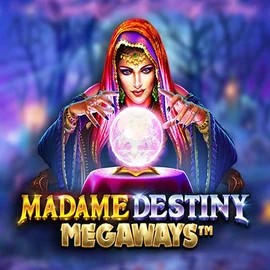 Madame Destiny Megaways game by Pragmatic Play – logo hosted on Wild Robin Casino