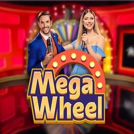 Mega Wheel logo – Live Casino by Pragmatic Play at Wild Robin Casino