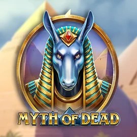 Slots logo of Myth of Dead from Play'n GO at Wild Robin Casino