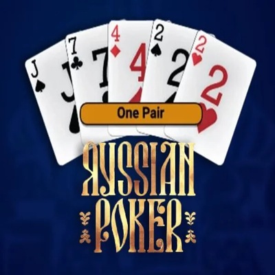 Russian Poker slot icon by OneTouch Games, available at Wild Robin Casino